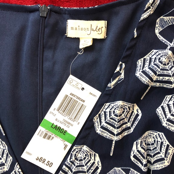 Maison Jules blue dress - Picture 8 of 8